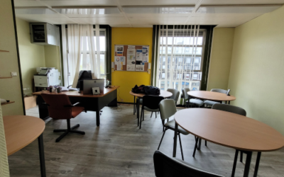 Le bureau de Rives de Seine Initiatives à Sarcelles réaménagé